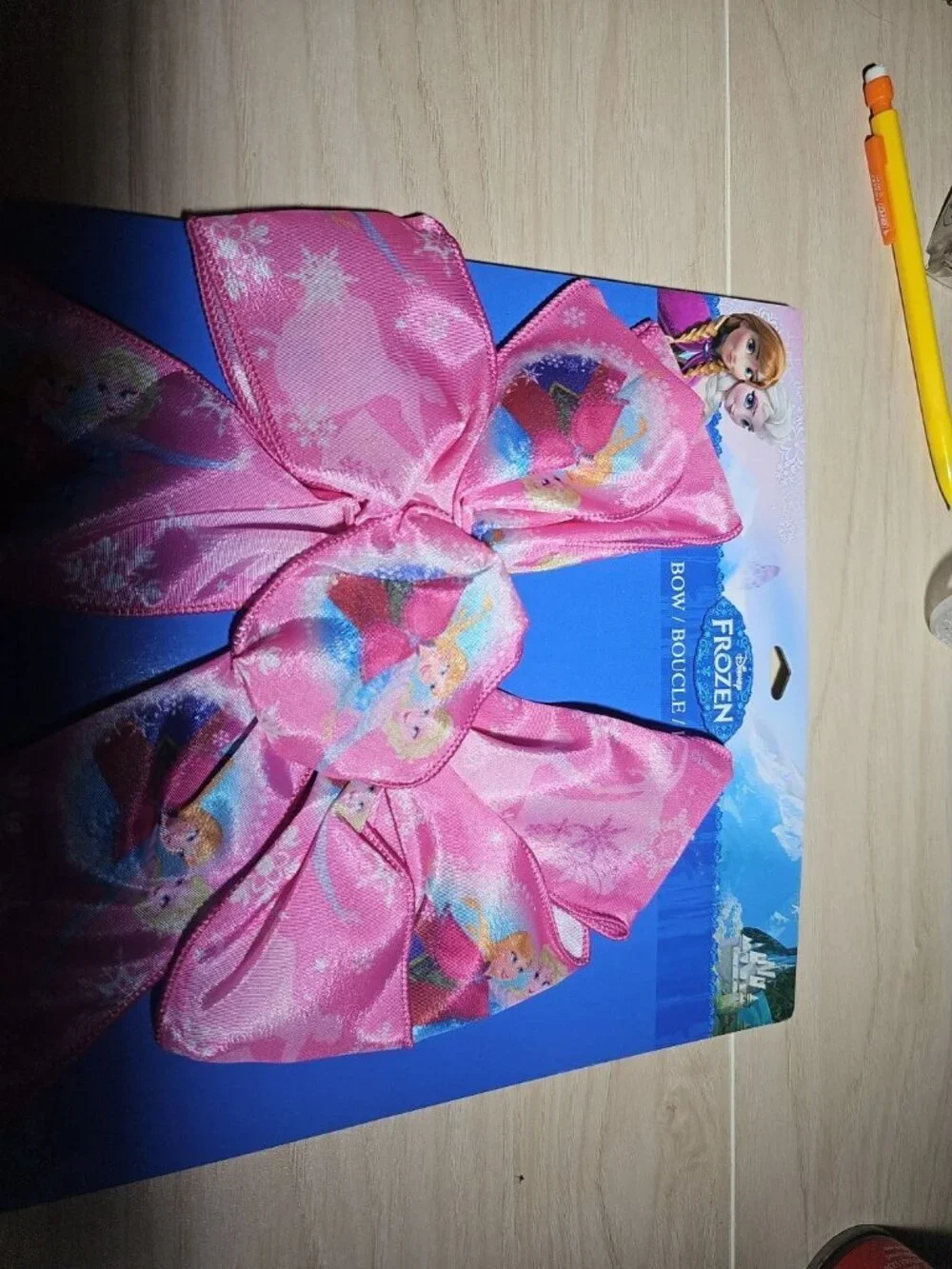 Disney Frozen Bow Door Craft,Birthday party decorations gift wrap